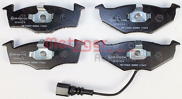 METZGER 1170479 Bremsbelagsatz, Scheibenbremse
